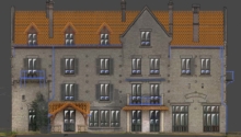 Relevés architecturaux en scanner laser 3D